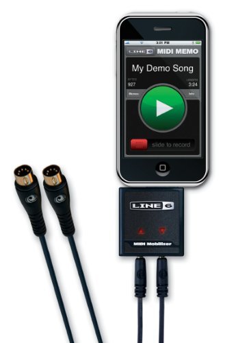 ממשק מידי למכשירי אפל LINE6 MIDI MOBILIZER