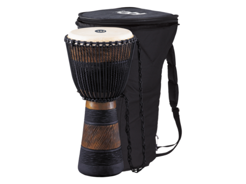 דג׳מבה חבלים מעץ בסגנון אפריקאי + תיק ADJ3-L MEINL