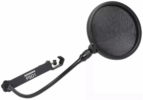 מגן רוח למיקרופון עם זרוע SAMSON PS01 POP FILTR