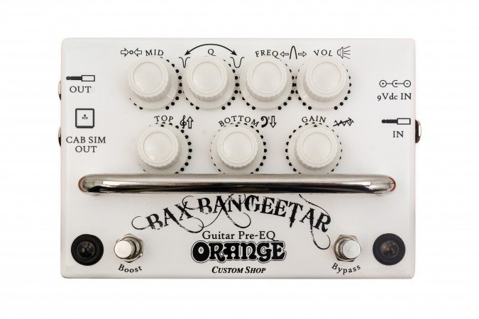 אפקט לגיטרה ORANGE BAX BANGEETAR PEDAL WHITE