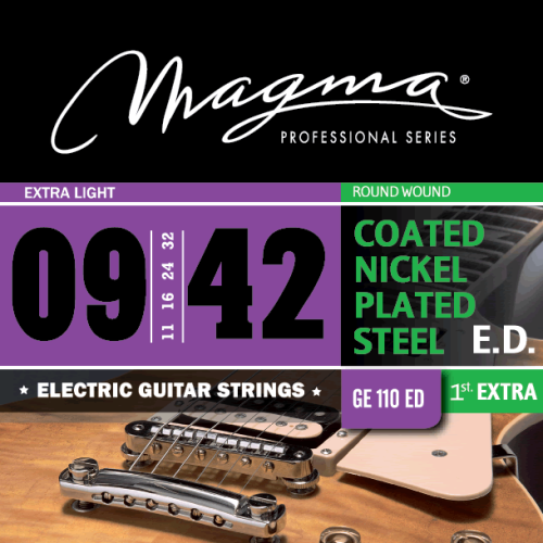 סט מיתרים לגיטרה חשמלית GE110ED 0.9 EX LI MAGMA