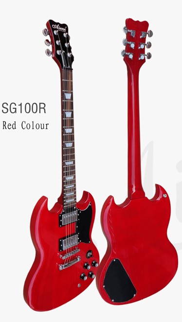 גיטרה חשמלית Aiersi SG-100RD