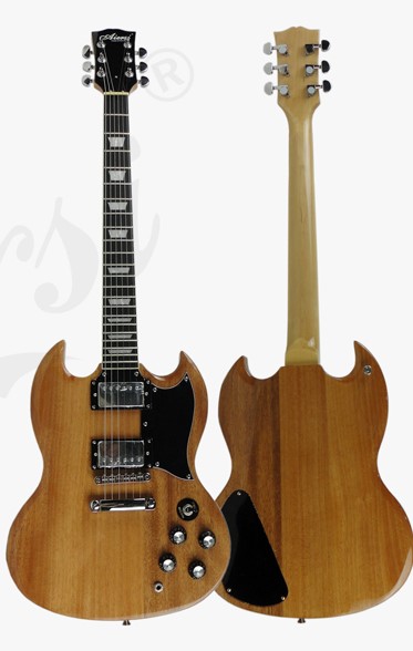 גיטרה חשמלית Aiersi Solid Mahogany SG-100MM