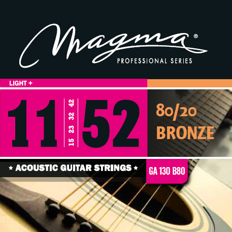 סט מיתרים לאקוסטית GA130B85 MAGMA
