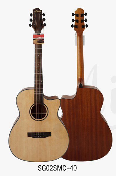 גיטרה אקוסטית AIERSE SG02SMC-40