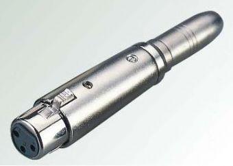 מתאם XLR נקבה ל PL סטריאו נקבה CAX3FJ3F Raysound