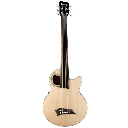גיטרה בס אקוסטית 6 מיתרים WARWICK ALIEN STANDARD FRETLESS