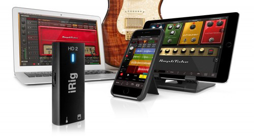 ממשק iOS נייד לגיטרה iRig HD2 מבית IK Multimedia