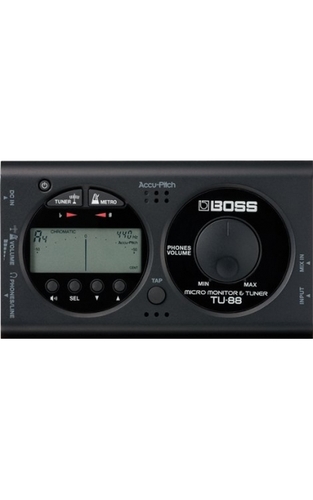 טיונר ומטרונום בוס TU-88BK Boss
