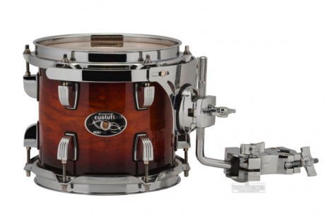 TOM 8'' LUDWIG EVOLUSION Maple Mahogany Burst