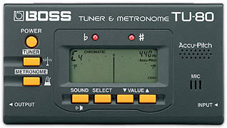 מטרונום טיונר בוס TU-80 Boss