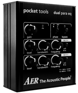 AER DUAL PARA EQ - external dual parametrc equializer