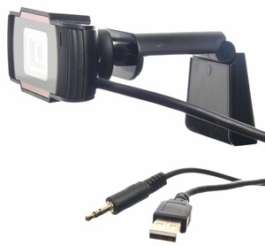 מצלמת רשת Full HD עם מיקרופון מובנה