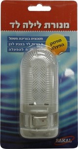 מנורת לילה + מפסק