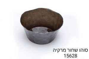 מרקיה סוהו שחור נצנצים זהב 10 יח
