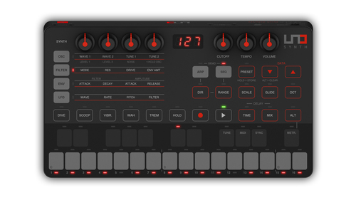 סינטיסייזר אנלוגי IK Multimedia Uno Synth Analog Synthesizer