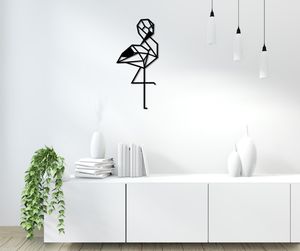 תמונת מתכת פלמינגו