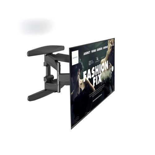 זרוע דו מפרקית למסכים עד 70