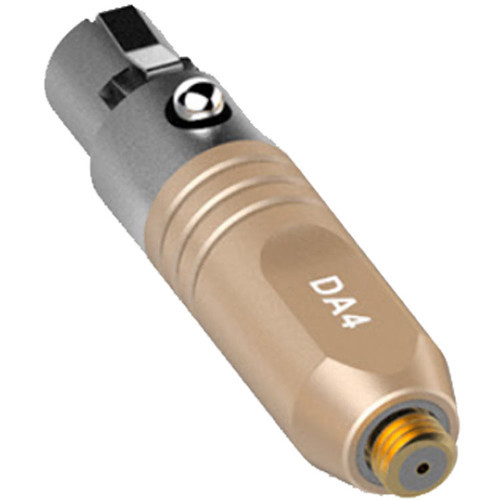 DEITY  חיבור (DA4 (TA4F למיקרופון דש בהברגת Microdot