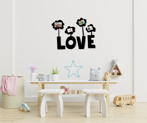 תמונת מתכת - LOVE 