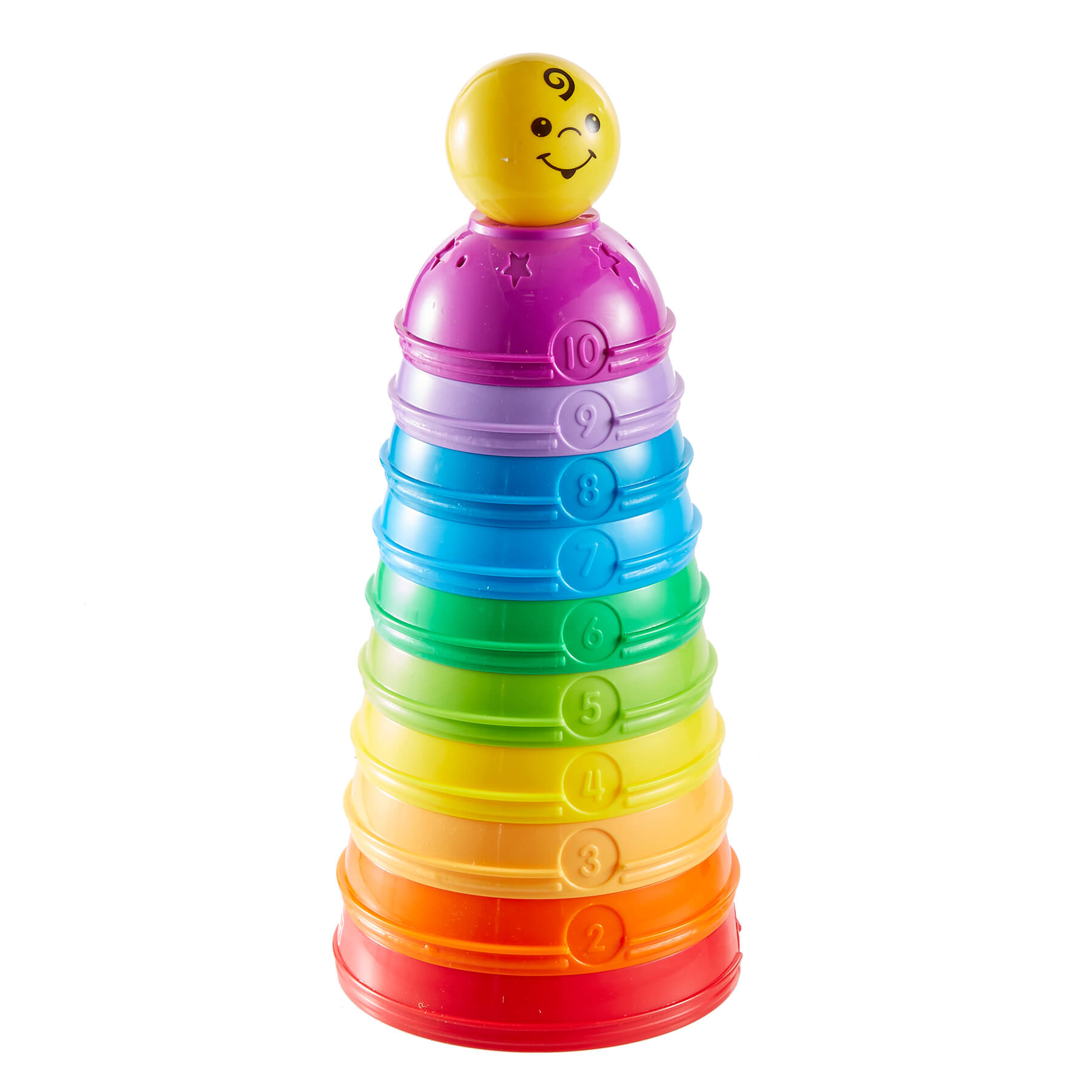 מגדל כוסות וספרות לערום ולגלגל פישר פרייס fisher-price 