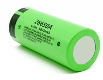 סוללת ליתיום נטענת פנסוניק דגם 3.7V 5000MAH 26650A PANASONIC 