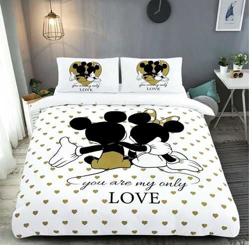 סט מצעים זוגי MICKY & MINNIE 38