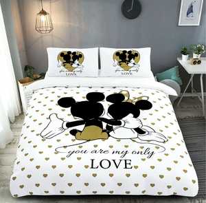 סט מצעים זוגי MICKY & MINNIE 38