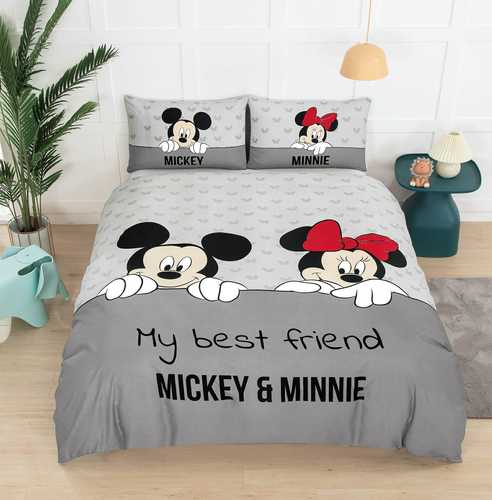 סט מצעים זוגי 180 דגם MICKY & MINNIE 26