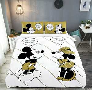סט מצעים זוגי 180 דגם MICKY & MINNIE 36