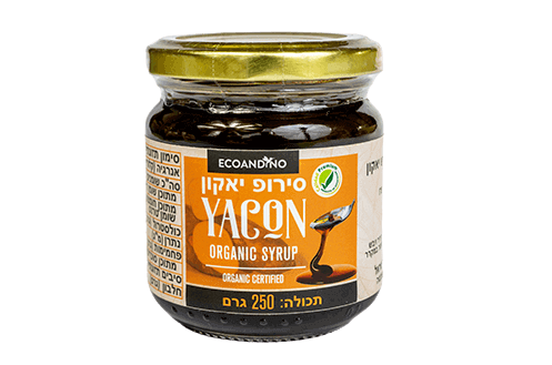 סירופ יאקון אורגני 250 מ