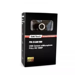 מצלמת רשת  GOLD TOUCH Web Camera Full HD 1080P with microphone 