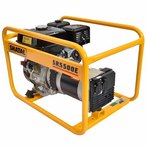 גנרטור 5500W בנזין SR5500H, התנעה חשמלית עם מצבר,שטל