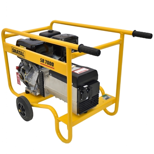 גנרטור SR7000S בנזין, התנעה חשמלית עם מצבר, שטל
