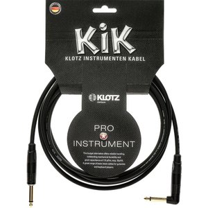 כבל לכלי נגינה עם מחבר זוויתי KLOTZ KIK PR PRO 