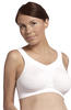 גוזיית ספורט להריון Seamless Maternity Bra צבע לבן Carriwell