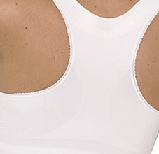 גוזיית ספורט להריון Seamless Maternity Bra צבע לבן Carriwell