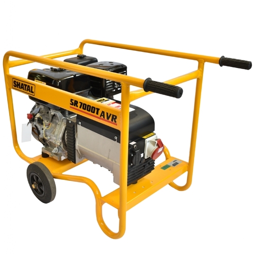 גנרטור בנזין תלת פאזי SR7000T-AVR, התנעה ידנית, שטל