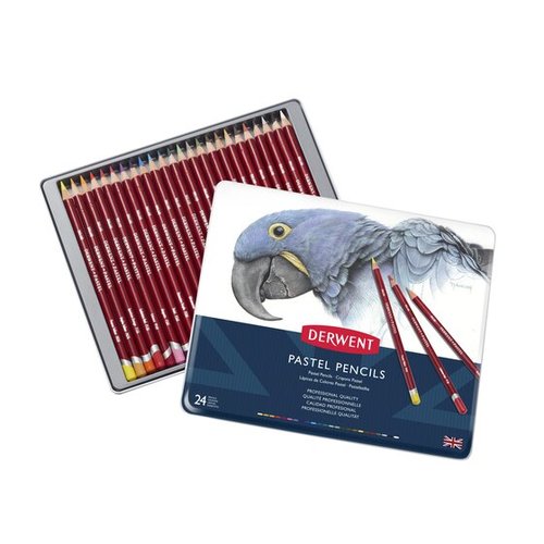 סט 24 עפרונות פסטל Derwent