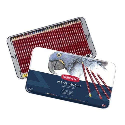 סט 36 עפרונות פסטל Derwent