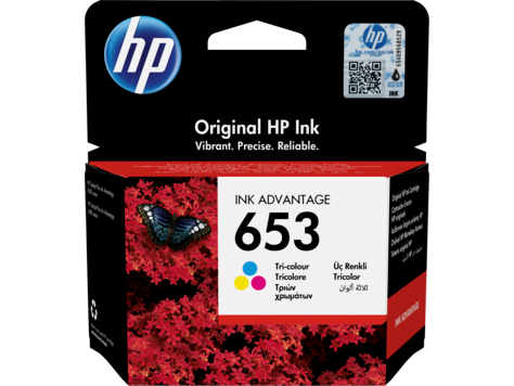 ראש דיו HP 653 3YM74AE צבע מקורי
