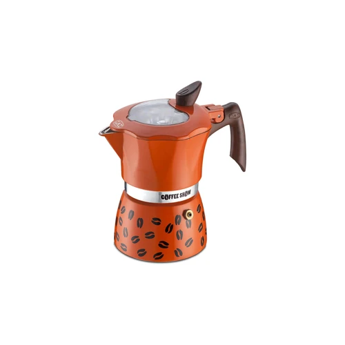 מקינטה אלומיניום 6 כוסות G.A.T COFFEE SHOW