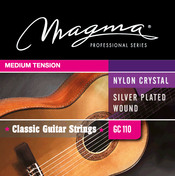 SET STRINGS MAGMA GUIT-CLAS MEDIUM TENSION סט מיתרים לגיטרה קלאסית