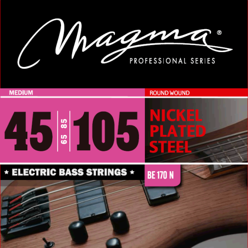 סט מיתרים לבס MAGMA BAJO-ELEC NICKEL P/STEEL .045 M