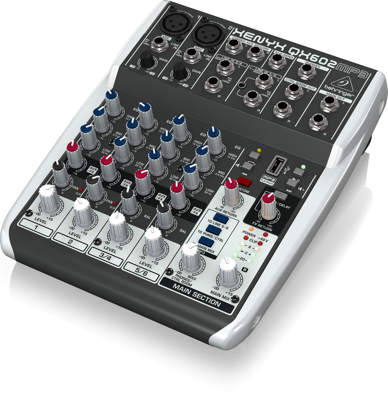 מיקסר Behringer QX602MP3