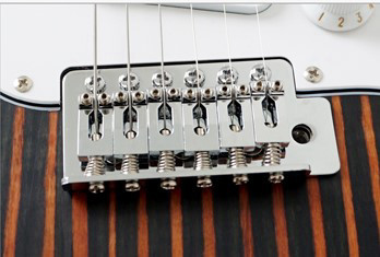 גיטרה חשמלית Aiersi Zebrawood Body ST2-ZB