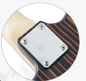 גיטרה חשמלית Aiersi Zebrawood Body ST2-ZB