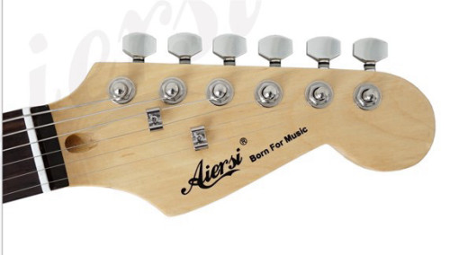 גיטרה חשמלית Aiersi Zebrawood Body ST2-ZB