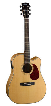 גיטרה אקוסטית מוגברת CORT MR710FM MAPLE