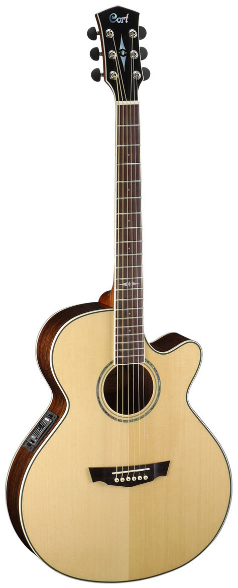 גיטרה אק' +פשמן CORT SFX6R-NAT CUTWAY
